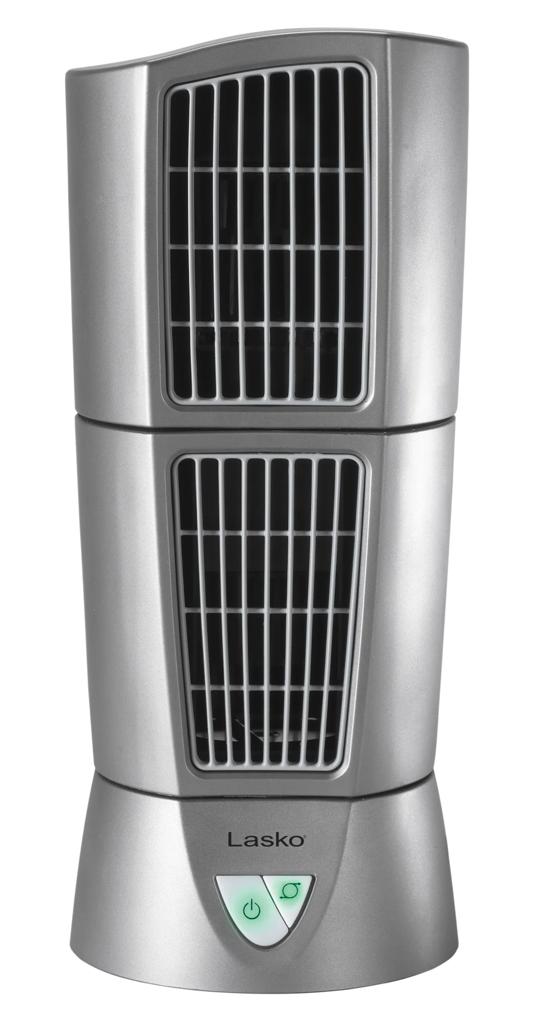 Lasko Platinum 14" Wind Tower® Table Top Fan (3-speed, manual, oscillation, gray) - Image 3