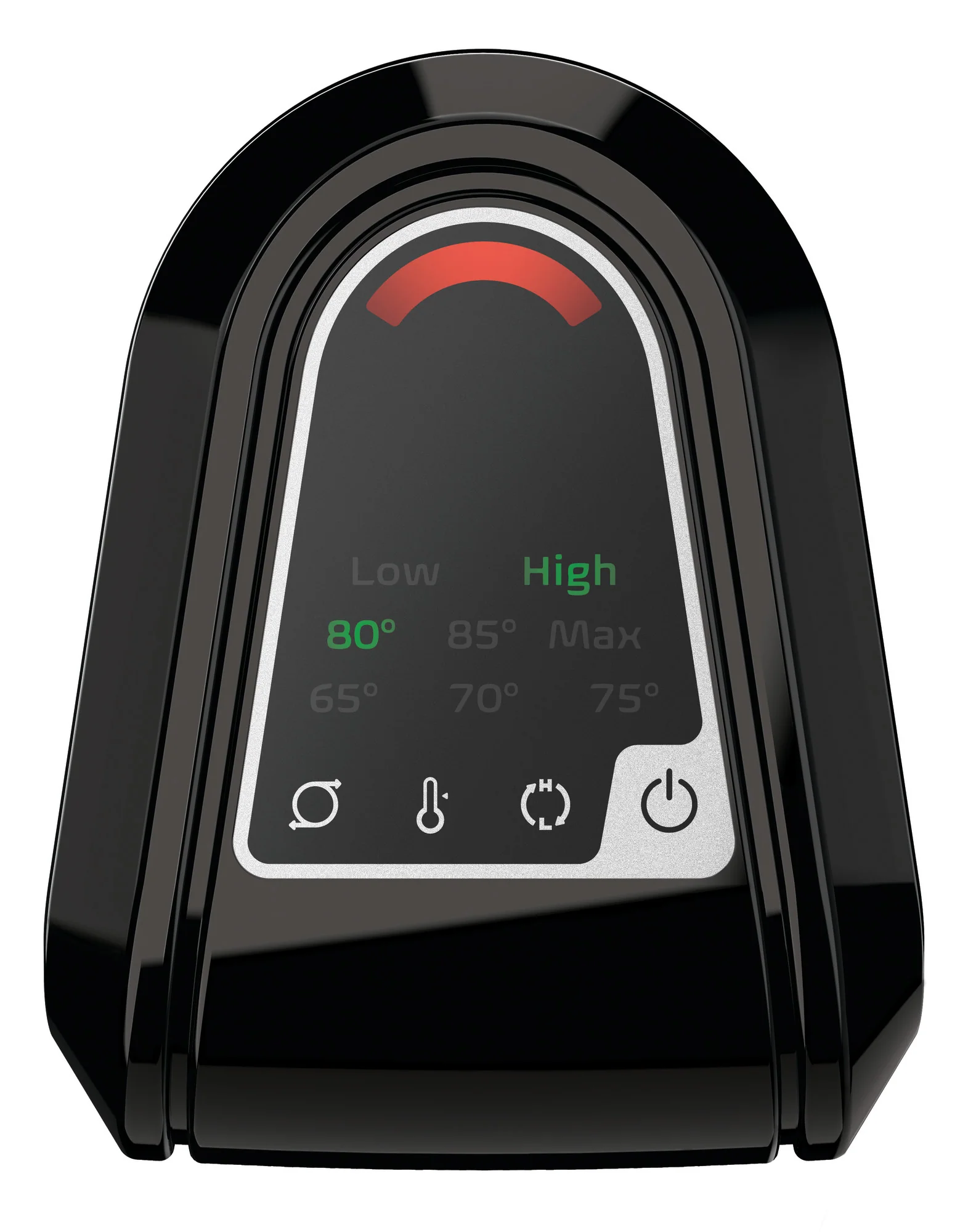 Lasko 1500W Electronic Ceramic Tower Space Heater with Touch Control, CT16558, Black - Image 8