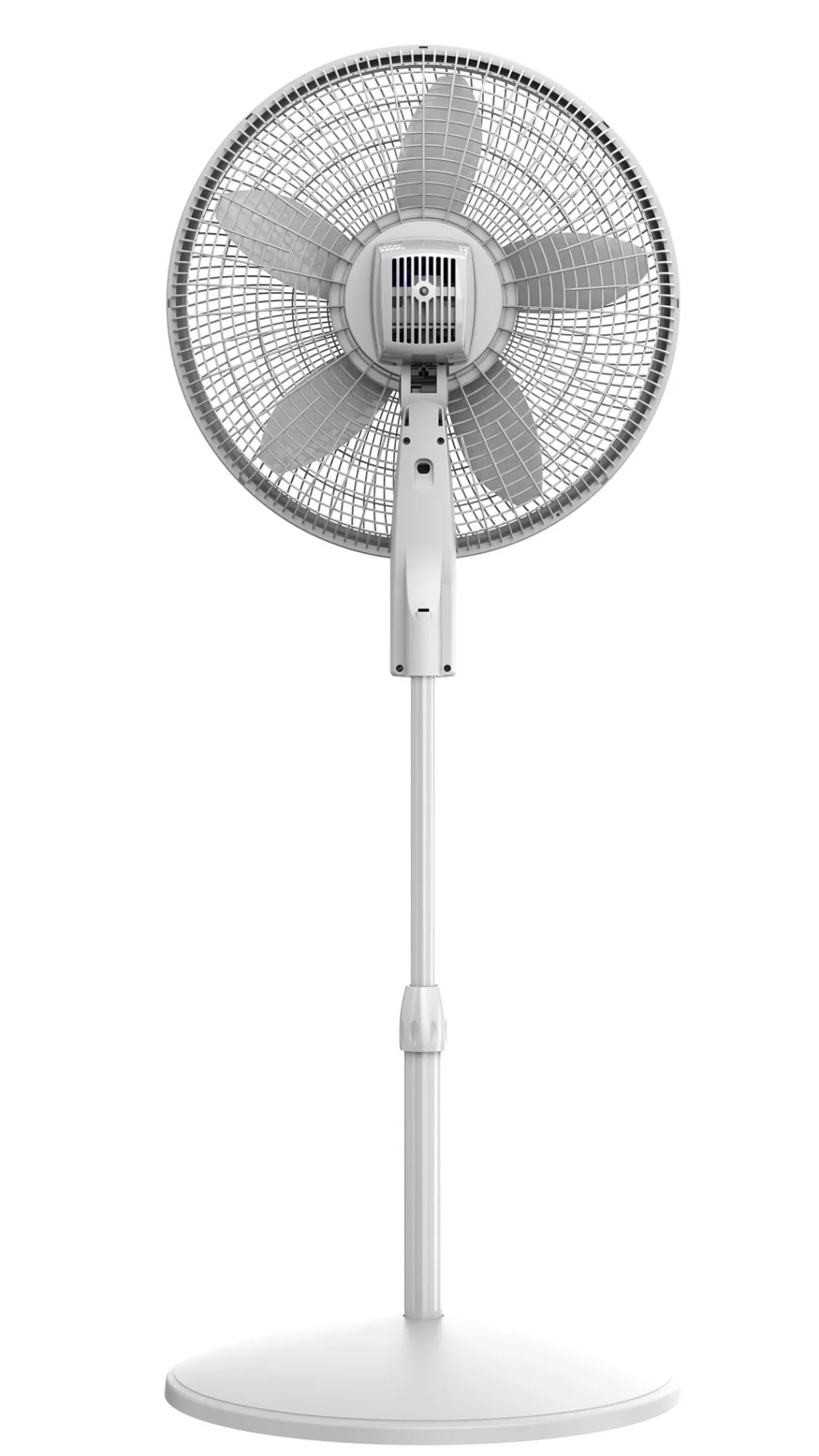 Lasko WhisperForce™ 18" 4-speed EcoQuiet DC Motor Pedestal Fan with Remote & Timer (white, model S18705) - Image 10
