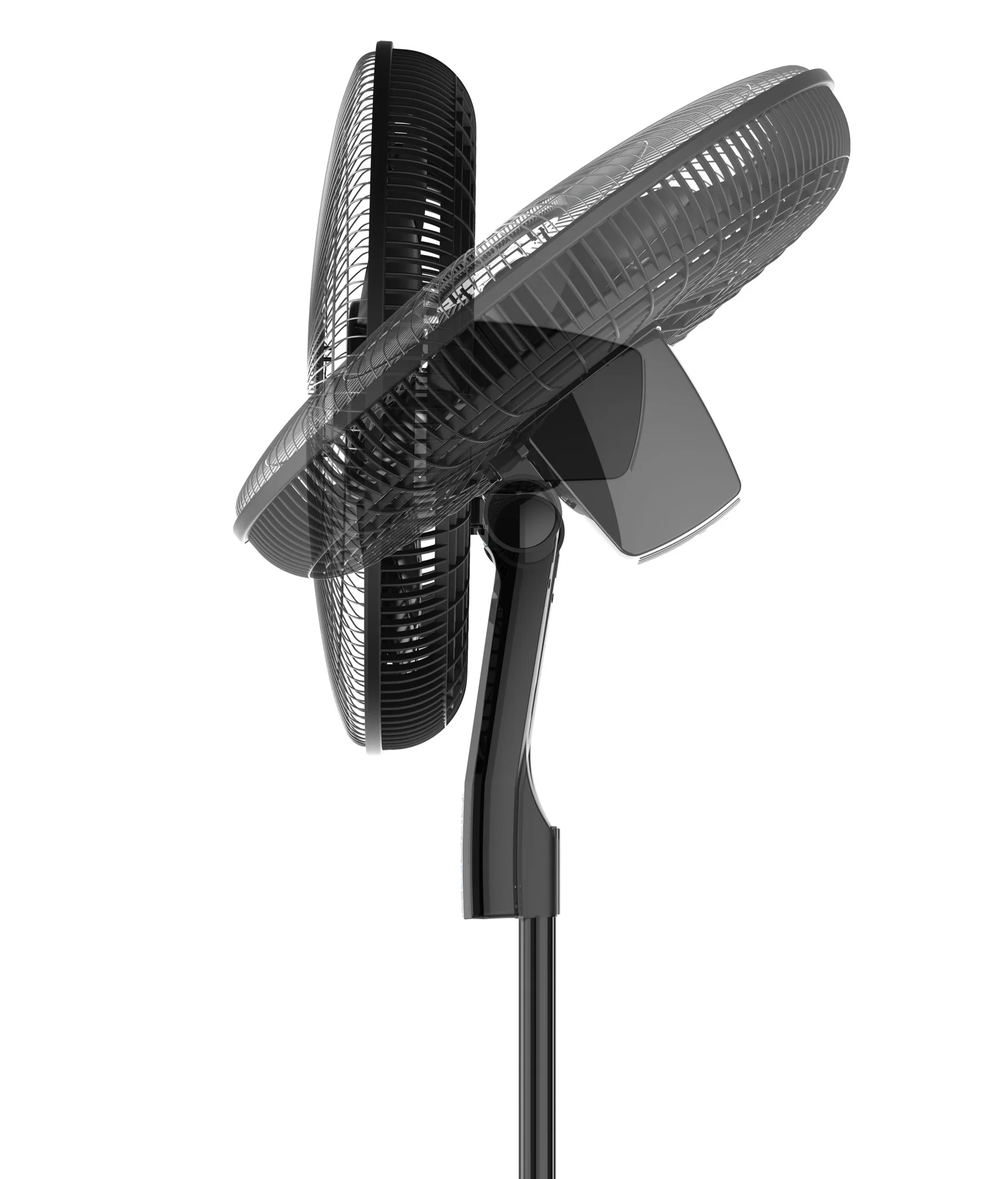 Lasko Elite 18" Pedestal Fan (4-speed, remote, metal grill, black) - Image 4