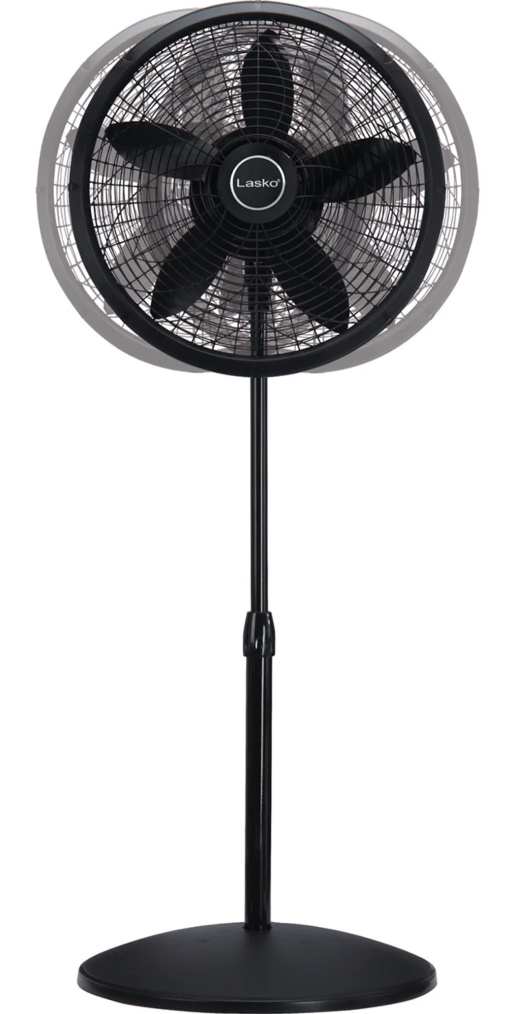 Lasko Performance 18" 3-speed Pedestal Fan (black, model 1827) - Image 10