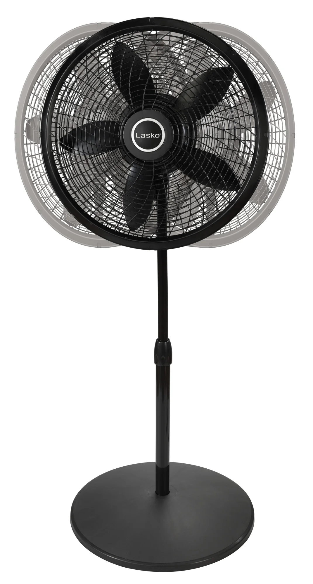 Lasko Cyclone® 18" 3-speed Pedestal Fan (black, model 1823) - Image 5