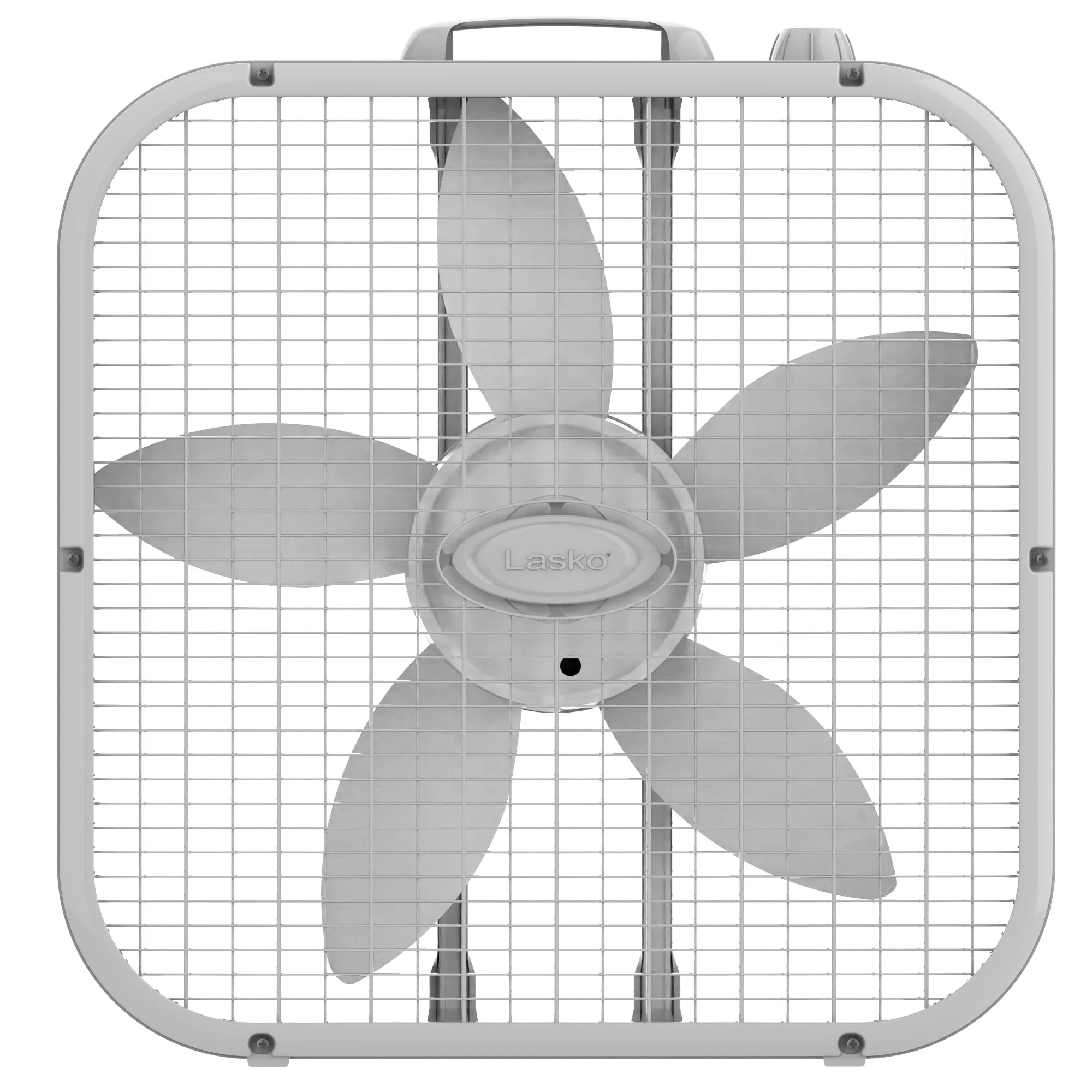 Lasko 20" 3-Speed Box Fan with Save Smart, 3733, White - Image 3
