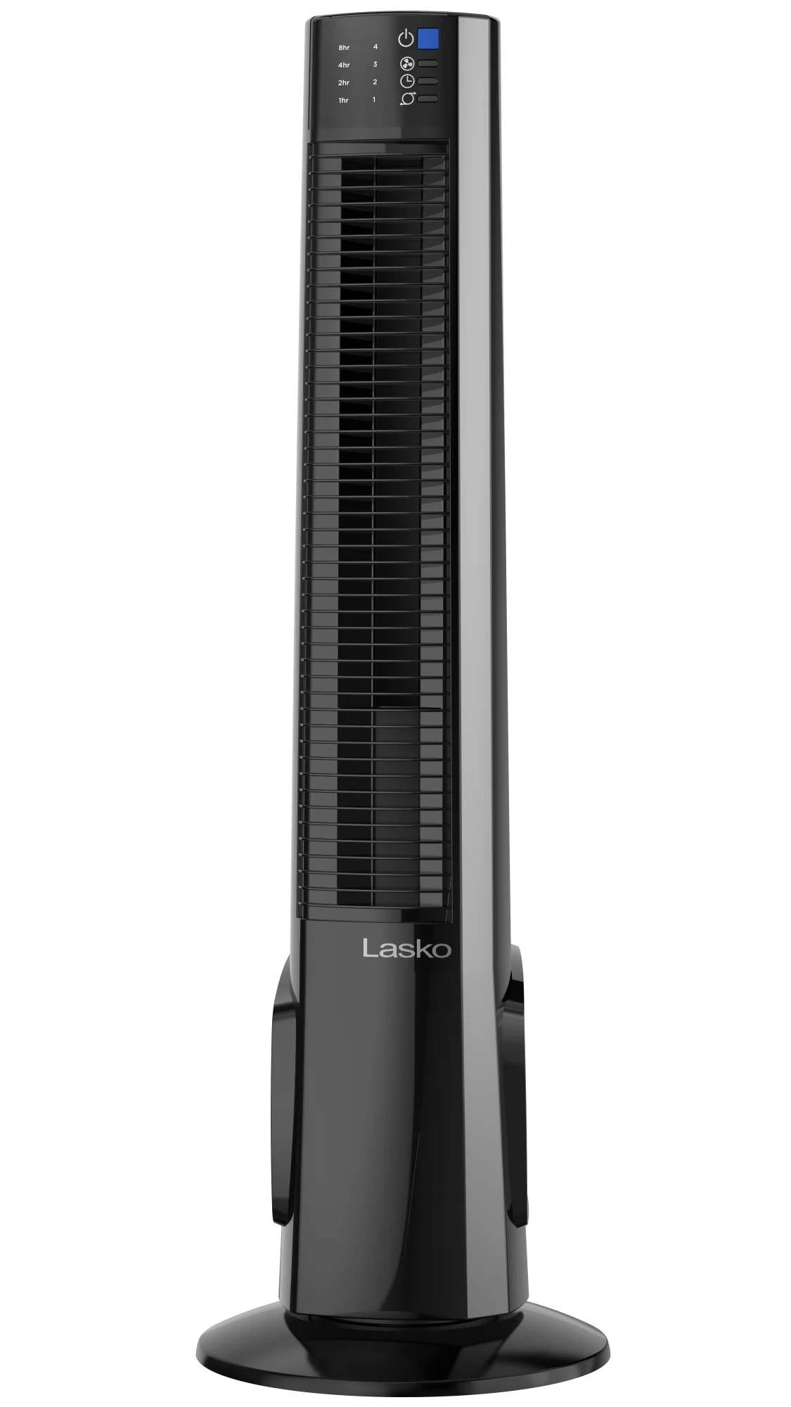 Lasko 38" Hybrid Tower Fan (4-speed, remote, timer, black/silver) - Image 8
