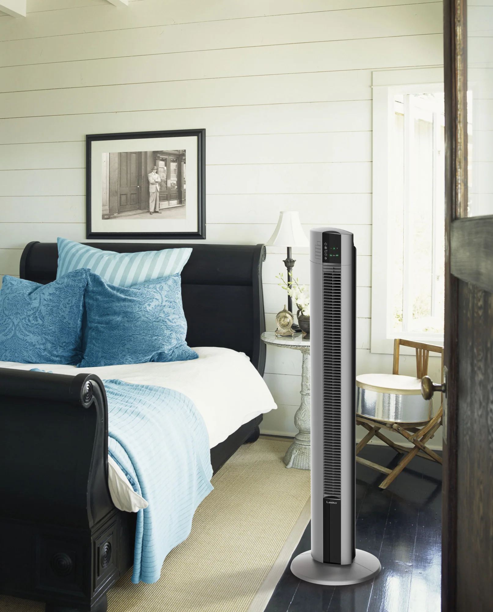 Lasko Xtra Air 48" Tower Fan (4-speed, remote, timer, gray) - Image 11