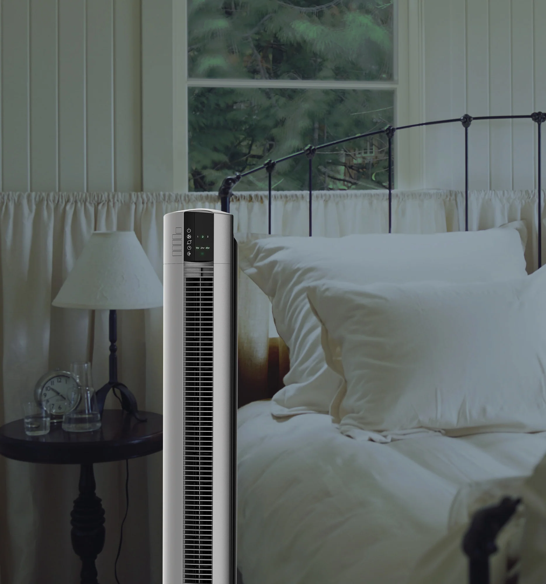 Lasko Xtra Air 48" Tower Fan (4-speed, remote, timer, gray) - Image 12