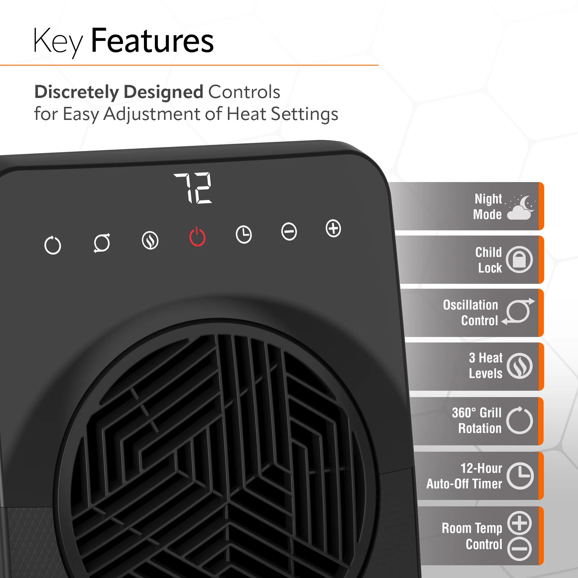 Lasko Elite Collection Revolution II Full-Room Ceramic Heater with Remote Control - Image 3