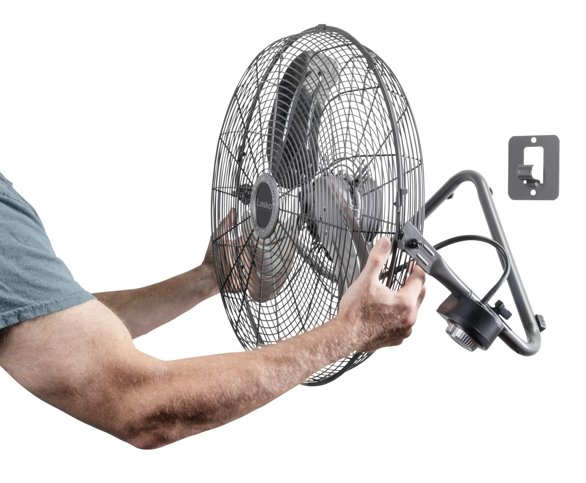 Lasko Max Performance 20" High Velocity Floor Fan or Wallmount Fan - Image 11