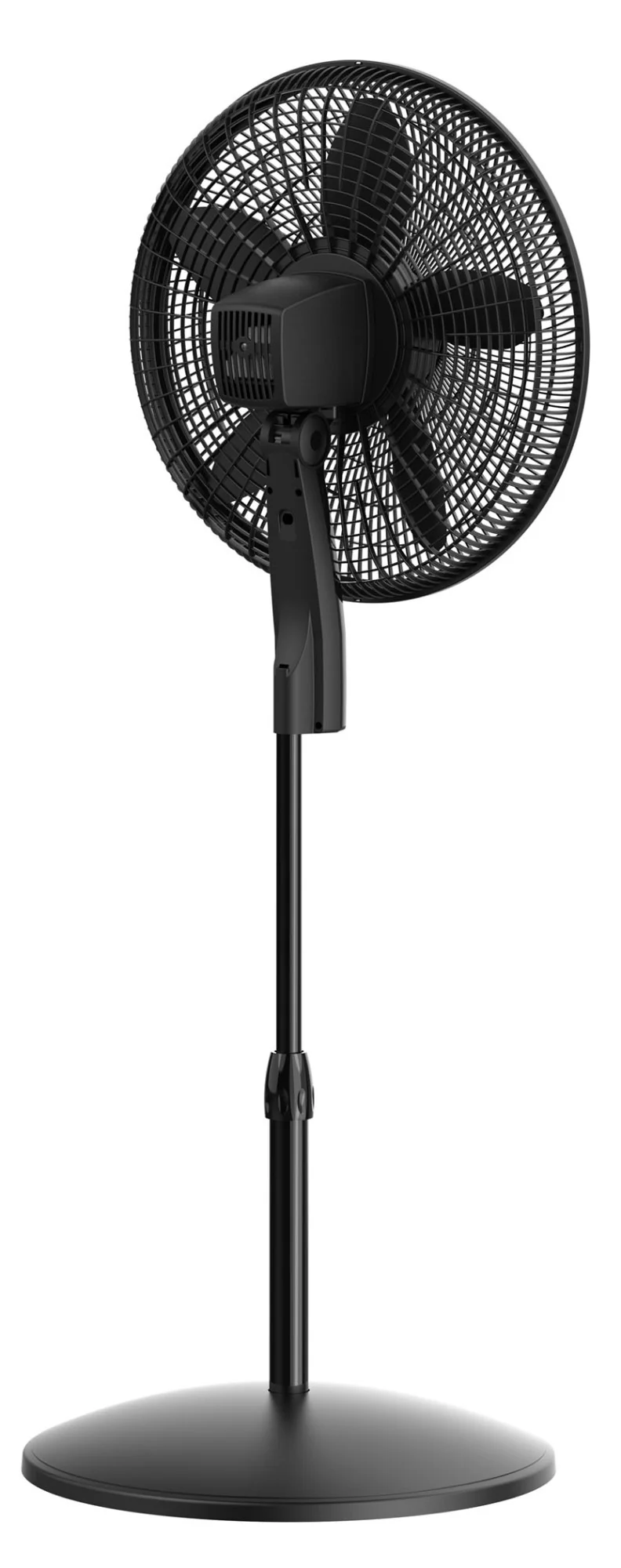 Lasko WhisperForce™ 18" 4-speed EcoQuiet DC Motor Pedestal Fan with Remote & Timer (black, model S18708) - Image 10