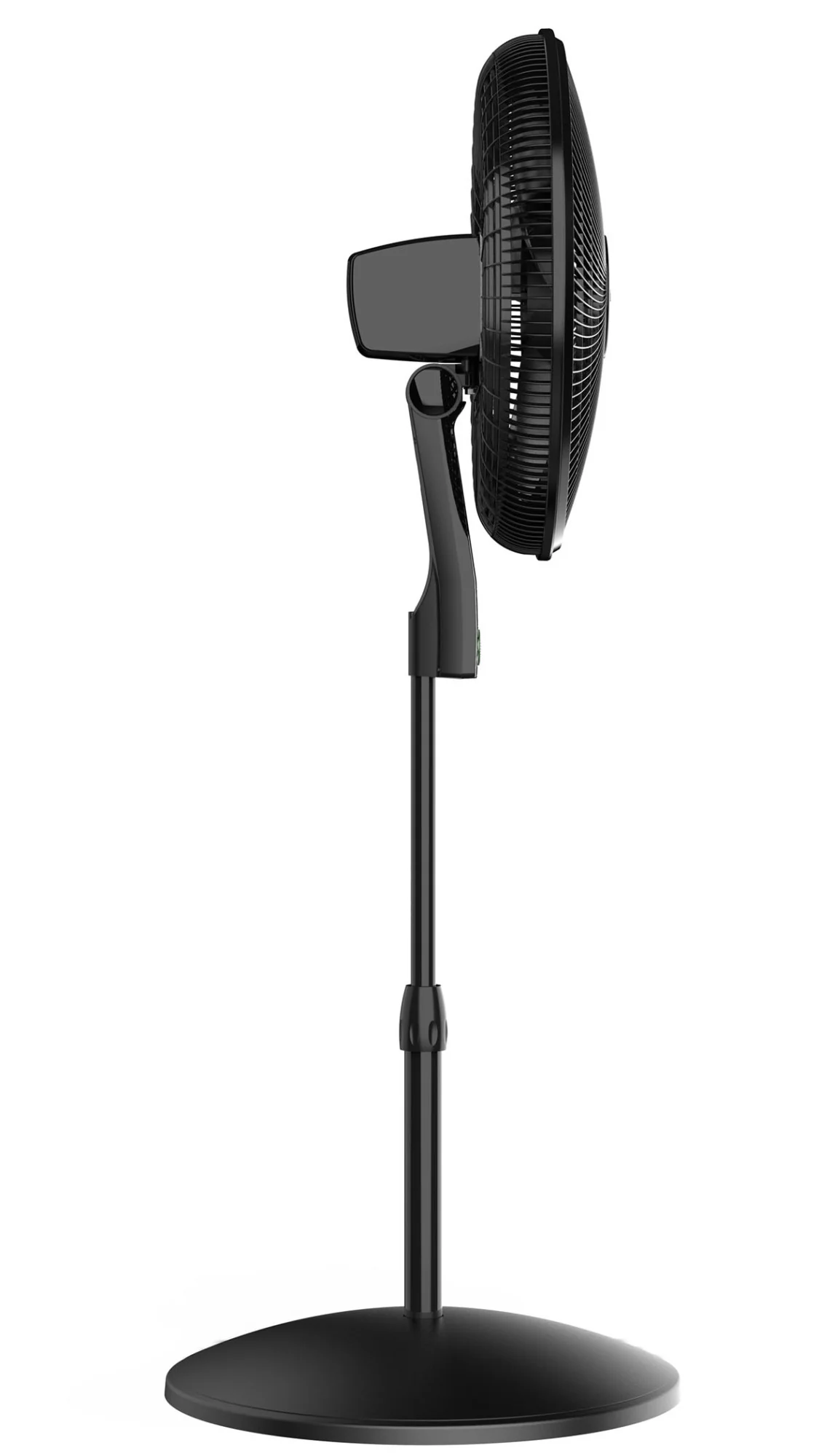 Lasko WhisperForce™ 18" 4-speed EcoQuiet DC Motor Pedestal Fan with Remote & Timer (black, model S18708) - Image 14