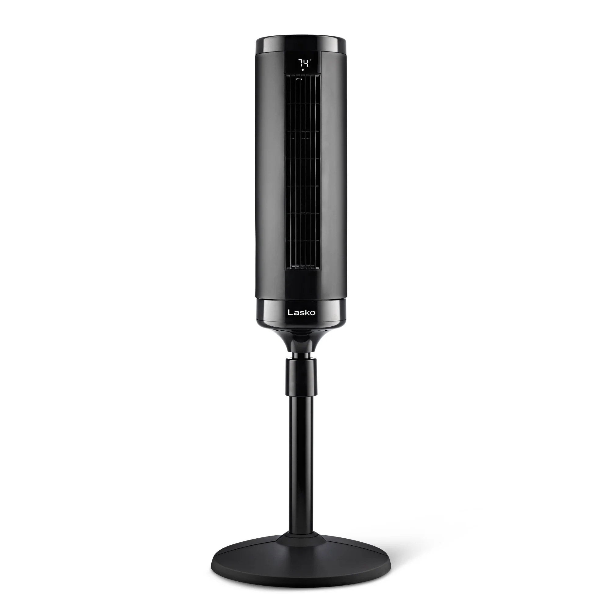 Lasko Summit Whisperforce™ DC 54" Pedestal Tower Fan (8-speed, remote, timer, black) - Image 9