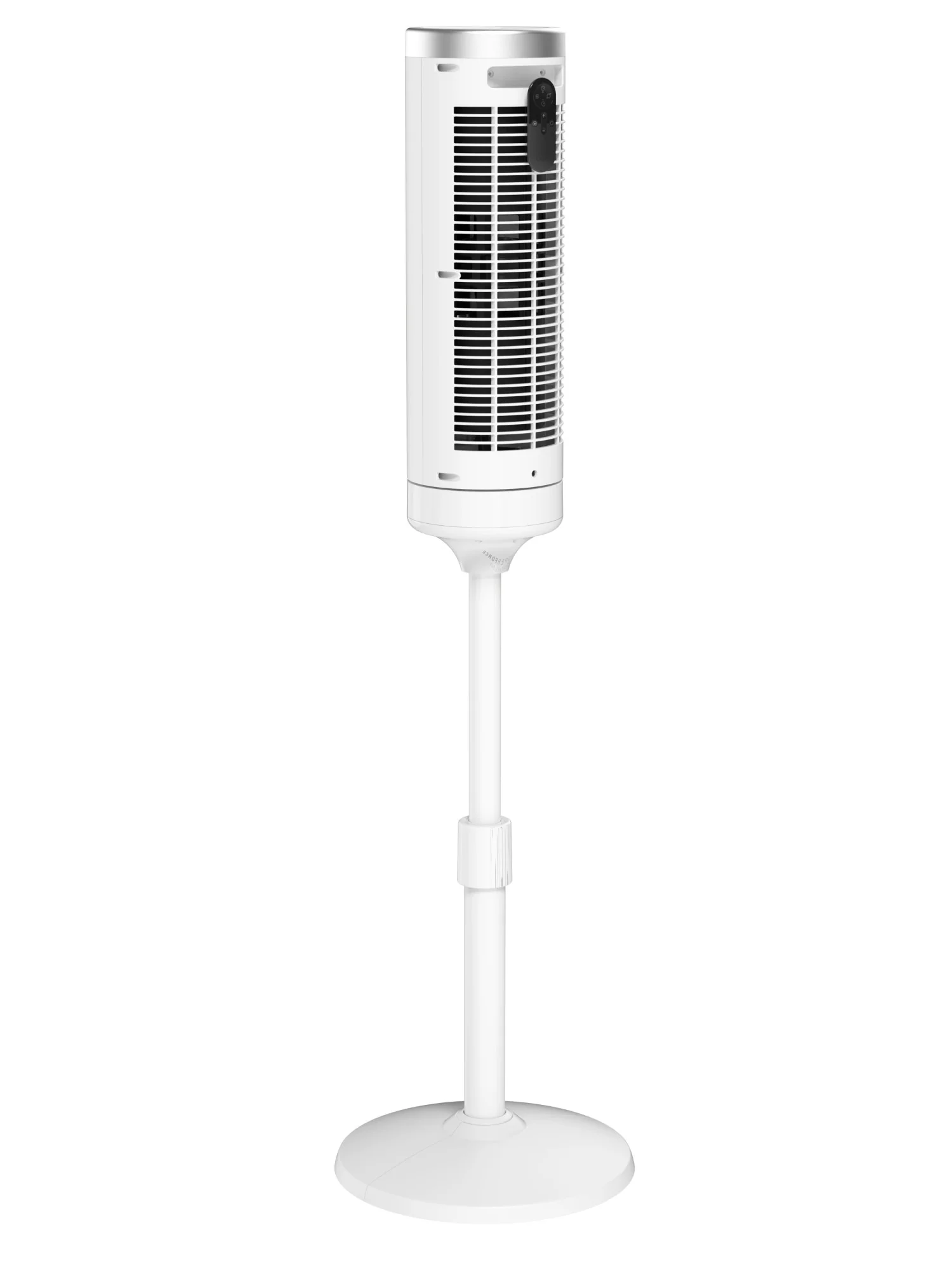 Lasko WhisperForce™ DC 54" Pedestal Tower Fan (8-speed, remote, timer, white) - Image 4