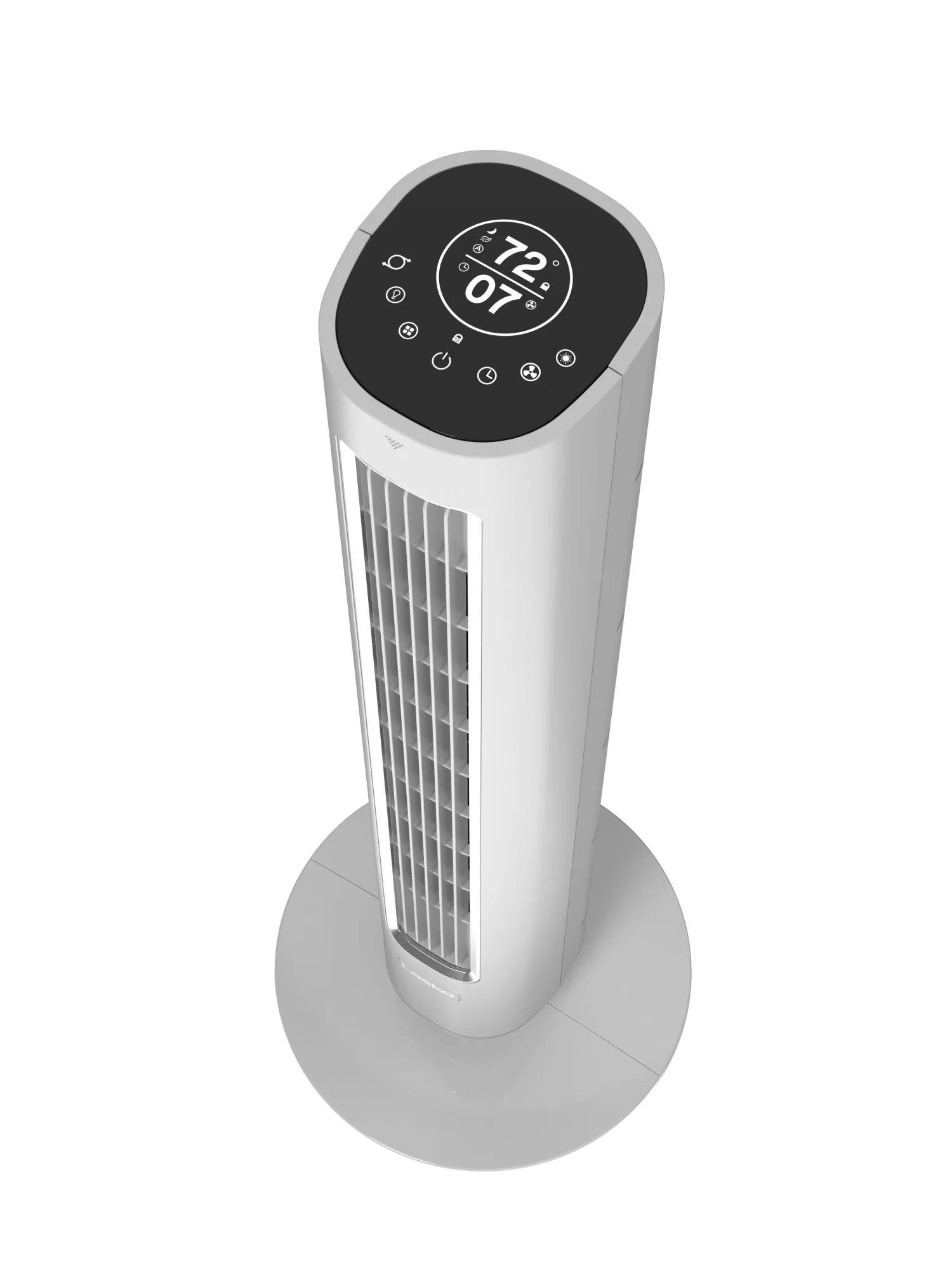 Lasko Summit WhisperForce™ DC 40" Tower Fan (12-speed, remote, timer, air filtration, gray) - Image 7