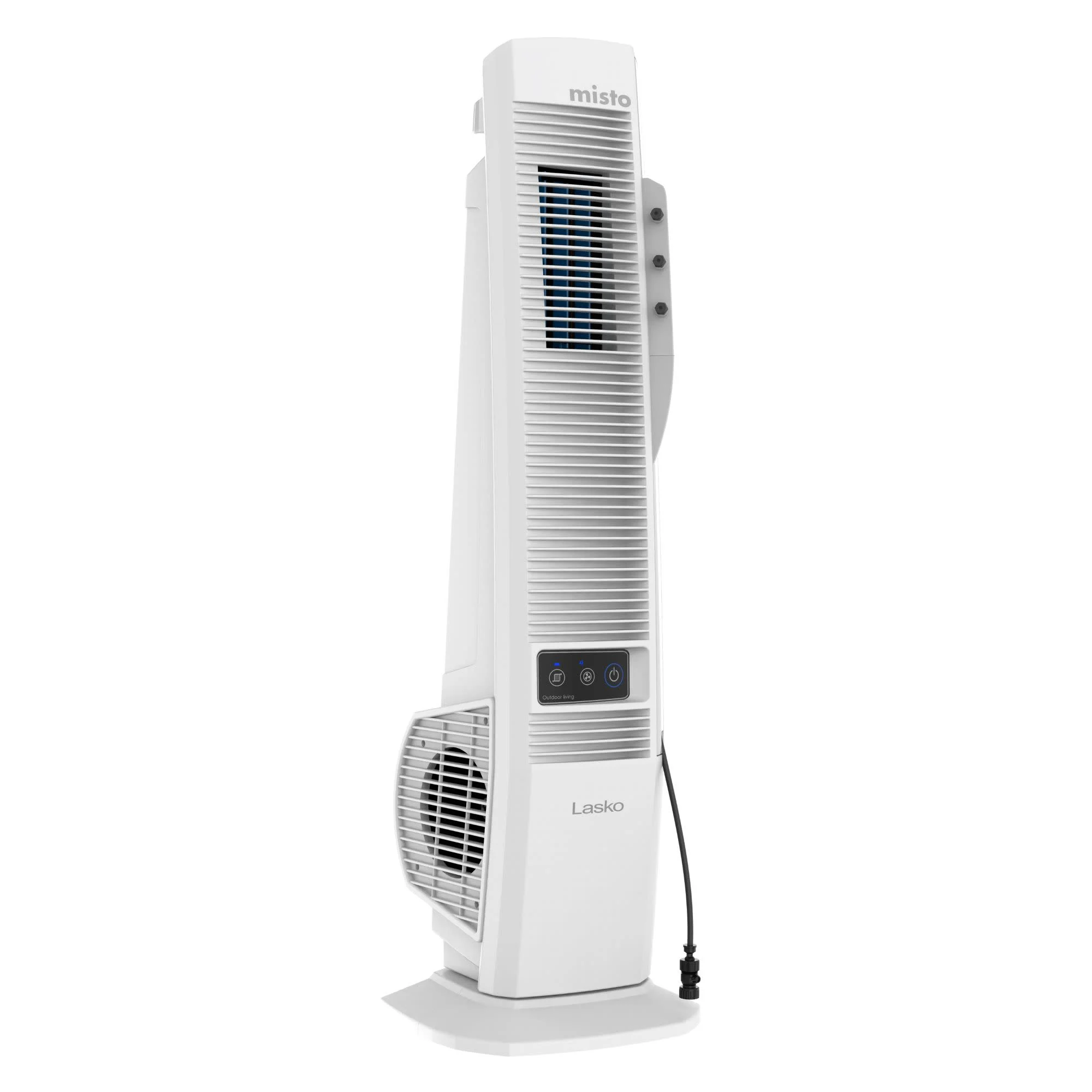 Lasko YF321 42" Misting Outdoor Tower Fan with 10-Foot Power Cord and 4 speeds: White - Image 12