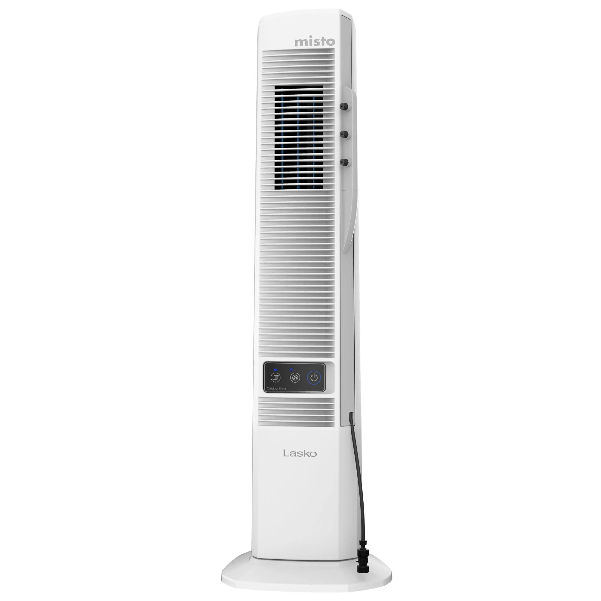 Lasko YF321 42" Misting Outdoor Tower Fan with 10-Foot Power Cord and 4 speeds: White - Image 9